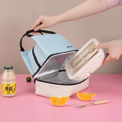 Stylische isolierte Picknick-Kühltasche