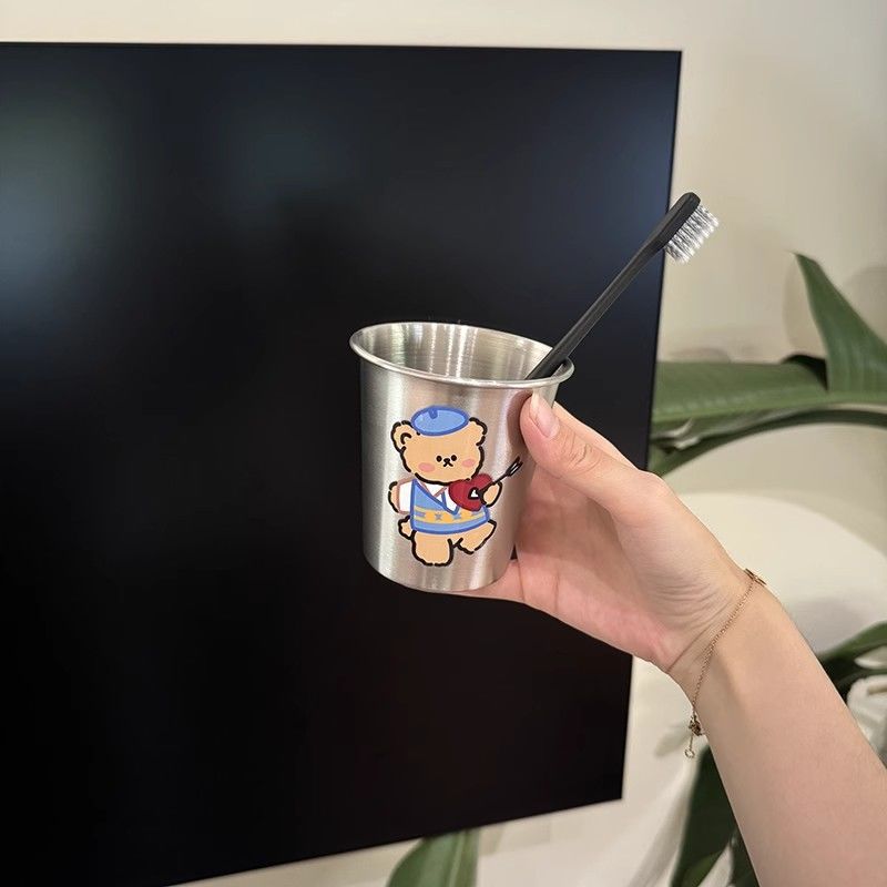 Edelstahl Becher mit Niedlichem Tierdesign Brehn