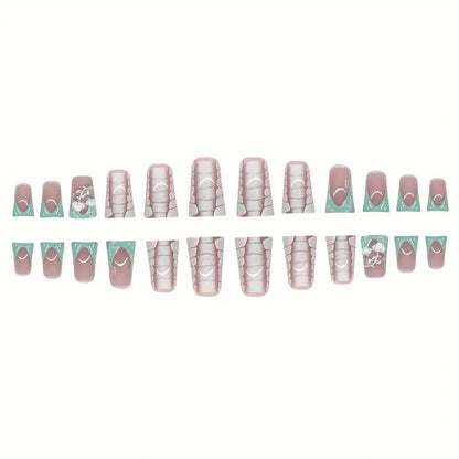 Künstlerische 3D-Nagelkunstverlängerungen Brehn
