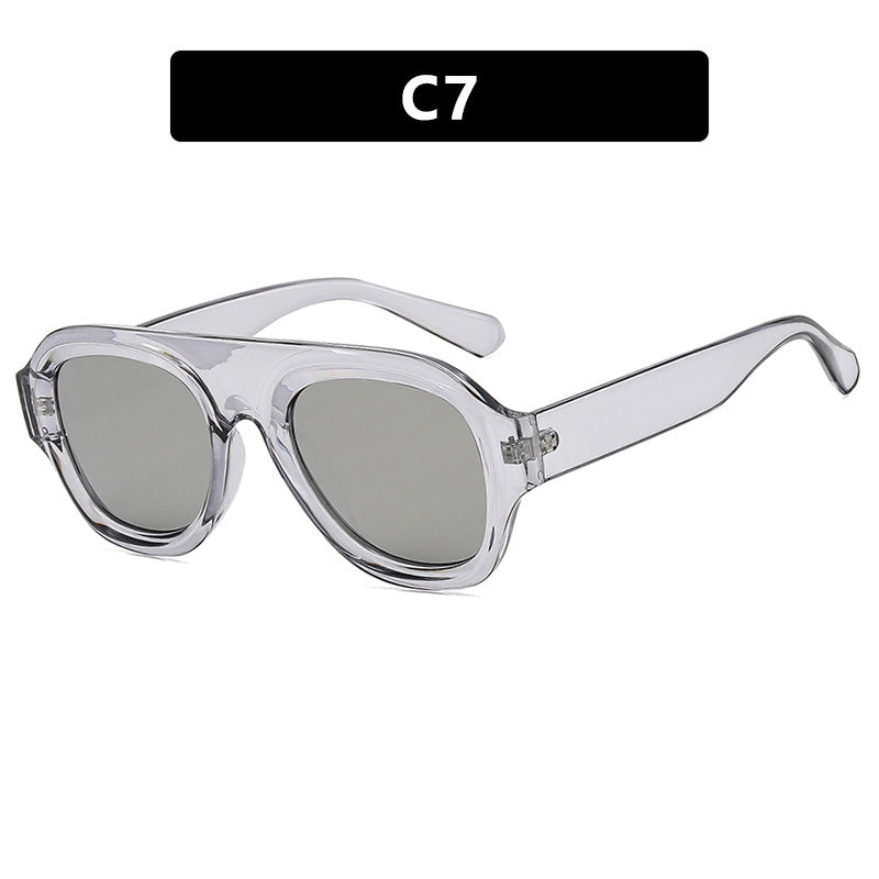 Damen oversized Sonnenbrille mit modernem Design und UV-Schutz Brehn