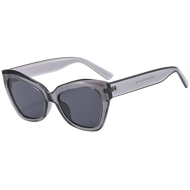 Damen Cat-Eye Sonnenbrille mit markantem Rahmen und polarisierenden Gläsern Brehn