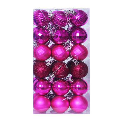 Dekorative Weihnachtsbaumkugeln Set Brehn