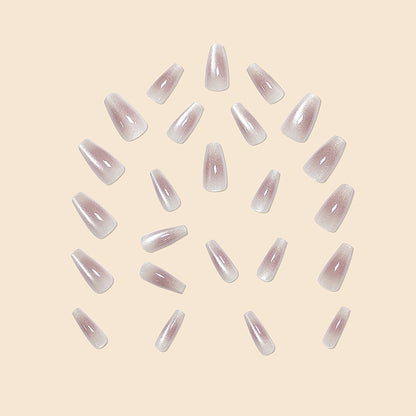 Elegante Ombre Glitzer Nagelerweiterungen