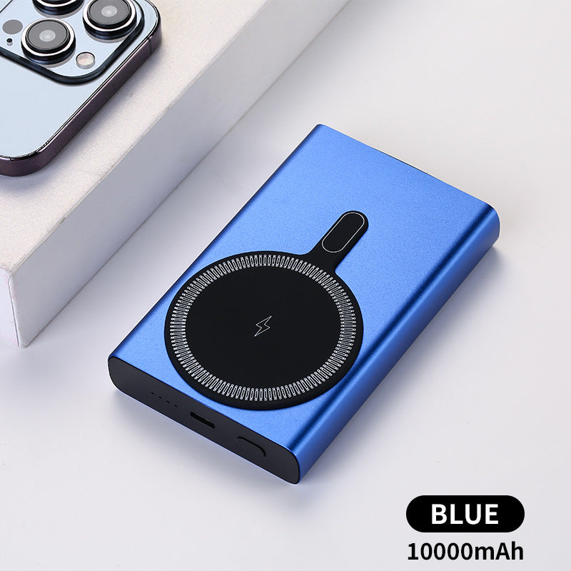 Tragbare Magnetische Powerbank mit Schnellem Induktiven Ladegerät Brehn