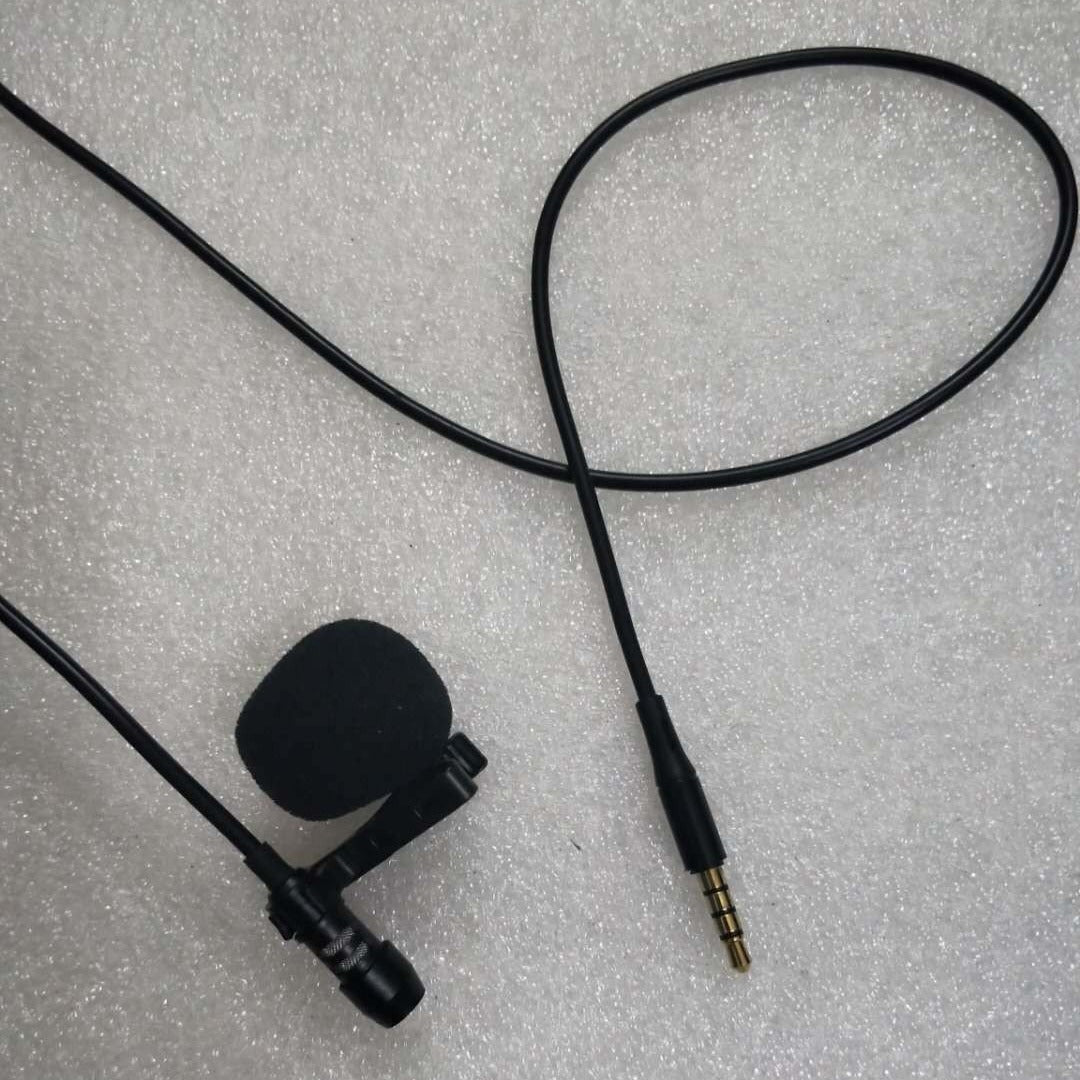 Lavalier-Mikrofon mit Flexibler Klemme Brehn