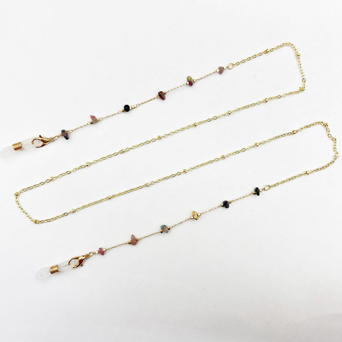 Bunte Edelstein Brillen Kette Brehn