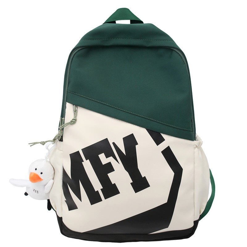 Lässiger Grafikdruck-Rucksack