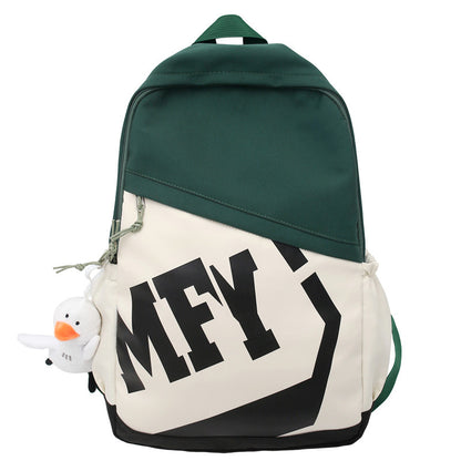 Lässiger Grafikdruck-Rucksack