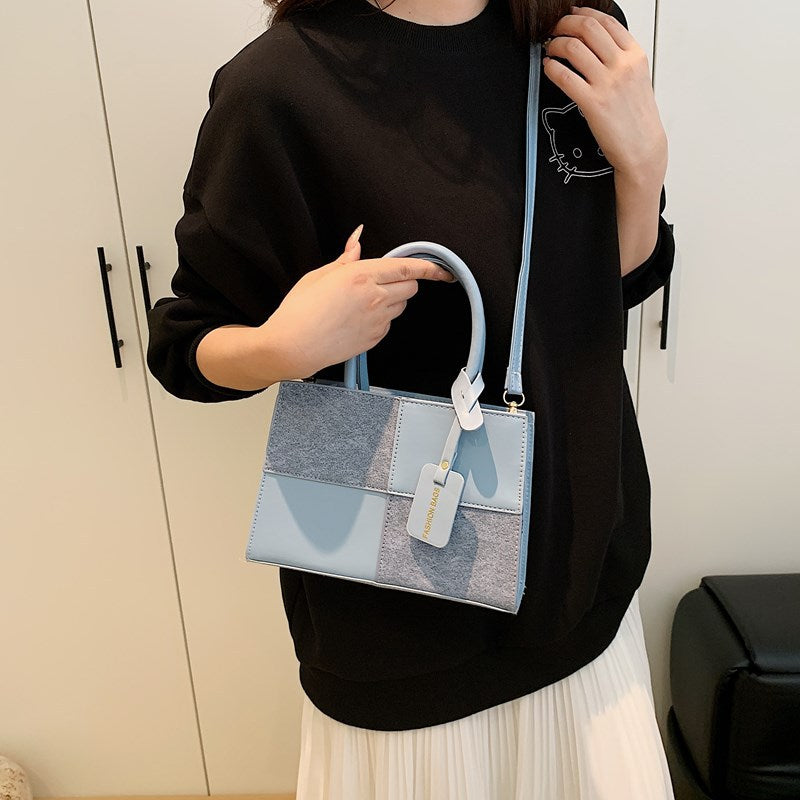 Geometrische Strukturierte Handtasche Brehn