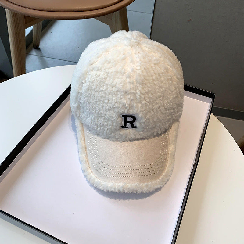 Damen Fuzzy Plush Baseball Cap Brehn