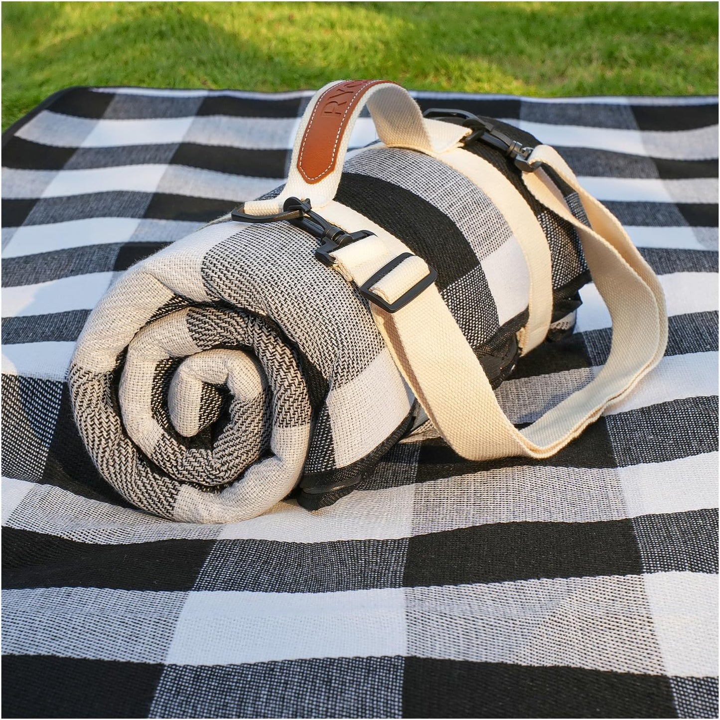 Unisex praktische Picknickdecke mit Tragegriff und wasserabweisender Oberfläche Brehn