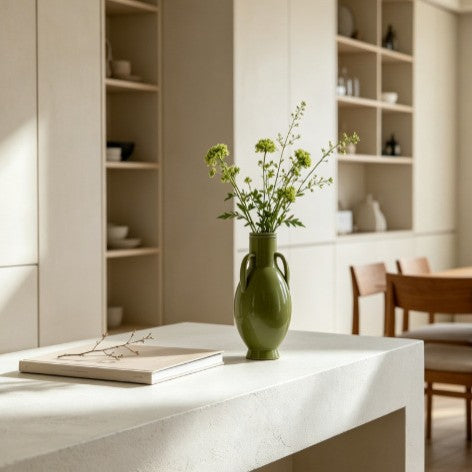 Elegante dekorative Keramikvase