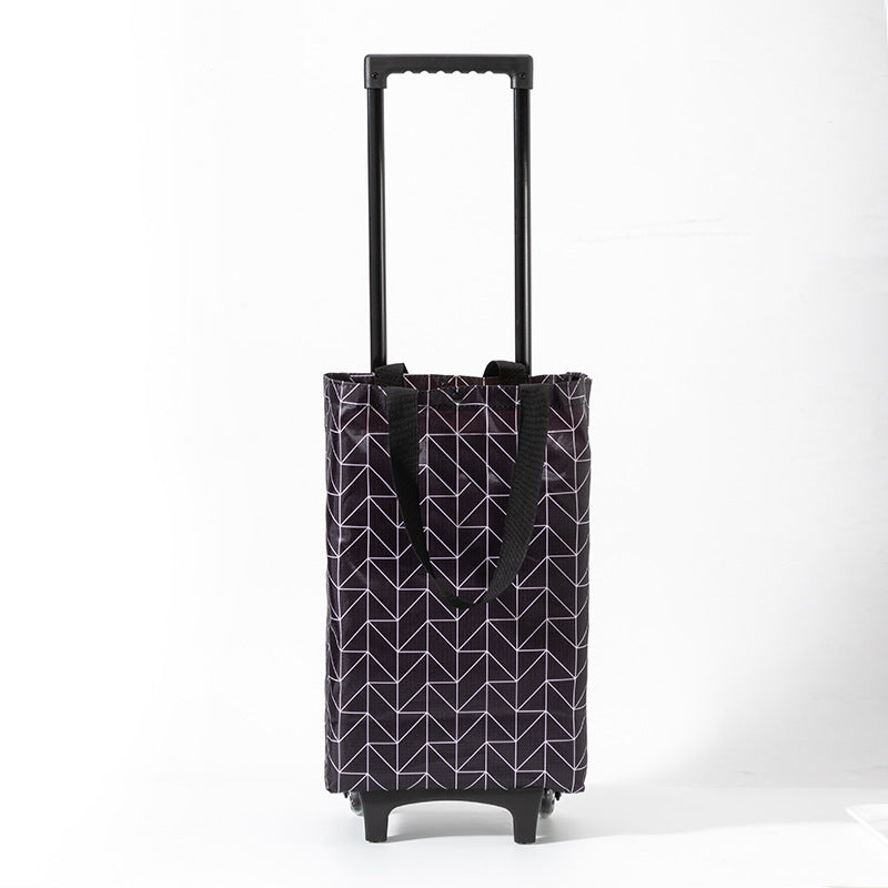 Praktische Rolltasche mit Floralem Design Brehn