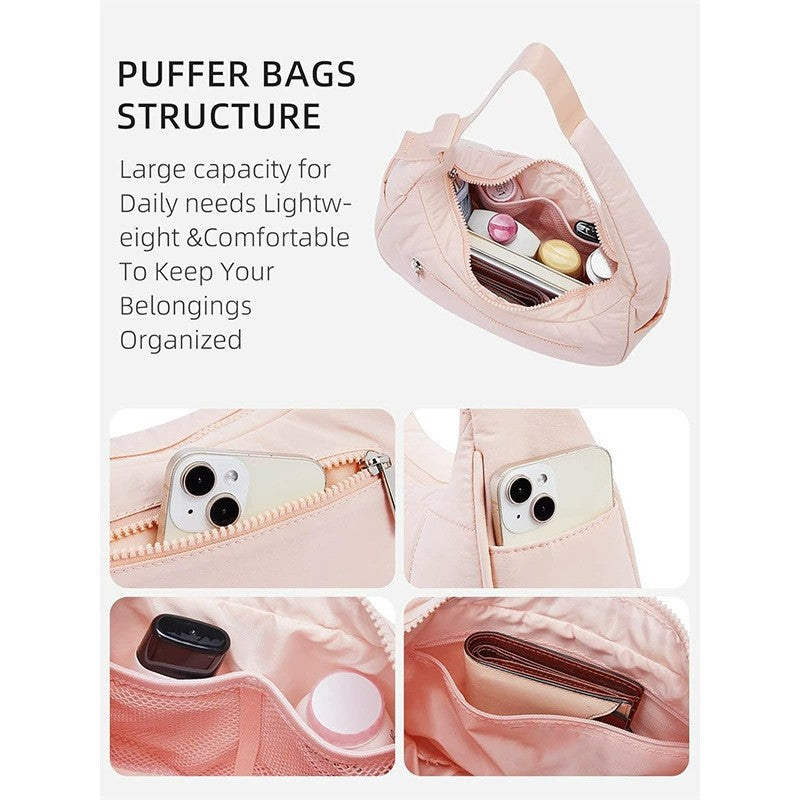 Stilvolle Schultertasche mit Gepolstertem Design Brehn