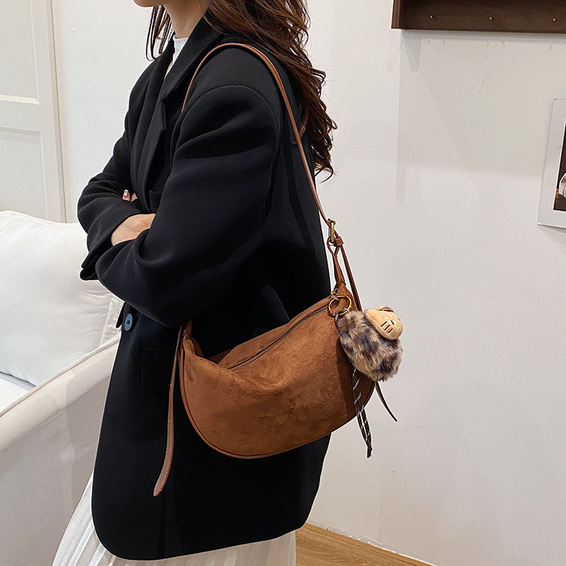 Wildleder Hobo Tasche Brehn