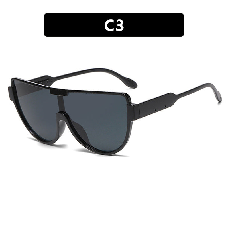 Damen futuristische Sonnenbrille im sportlichen Design Brehn