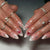 Künstlerisches Press-On Nail Art Kit mit Sternakzenten Brehn