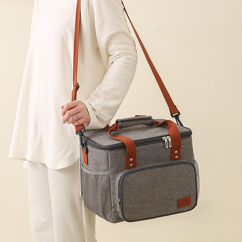 Damen Isolierte Thermotasche mit mehreren Fächern und praktischem Tragegriff Brehn