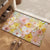 Blumenmuster Weiche Badmatte Brehn