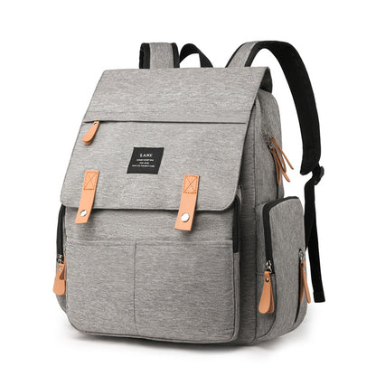Multi-Taschen-Canvas-Rucksack Brehn