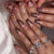 Künstlerisches Acryl-Nageldesign Brehn