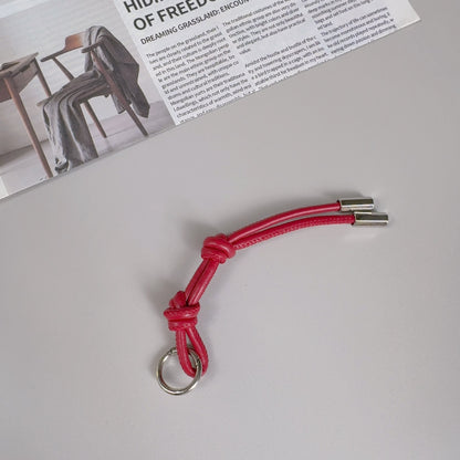 Stylischer Leder-Schlüsselanhänger Halter Brehn