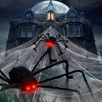 Halloween Spinnennetz Dekoration