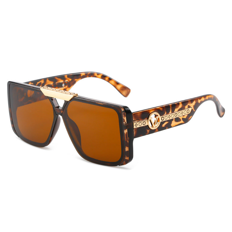 Damen elegante quadratische Sonnenbrille Brehn