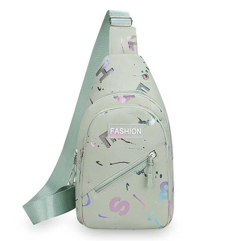 Künstlerische Sling-Tasche Brehn