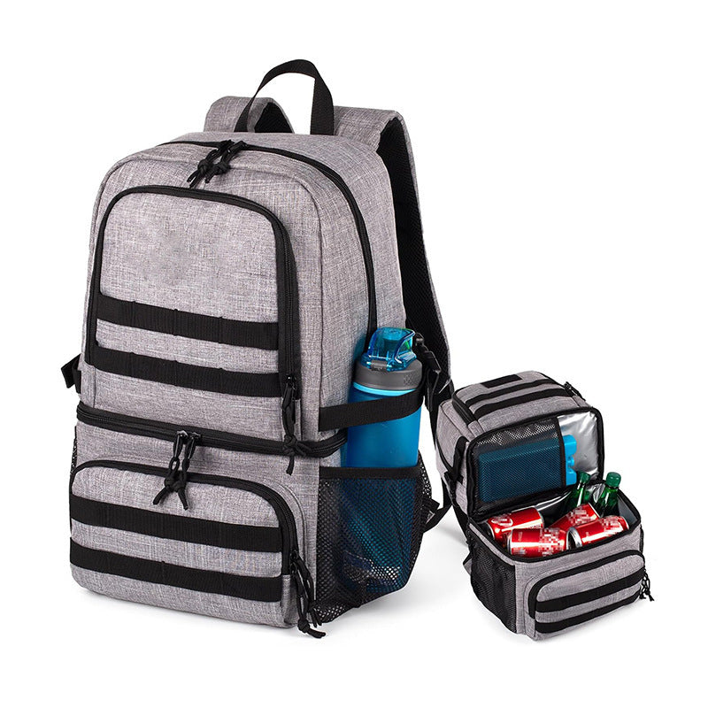Multifunktionaler Outdoor-Rucksack mit Kühltasche Brehn