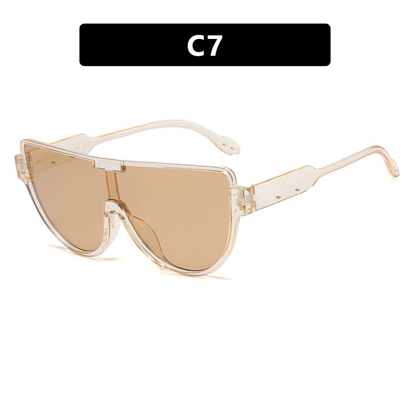 Damen futuristische Sonnenbrille im sportlichen Design Brehn