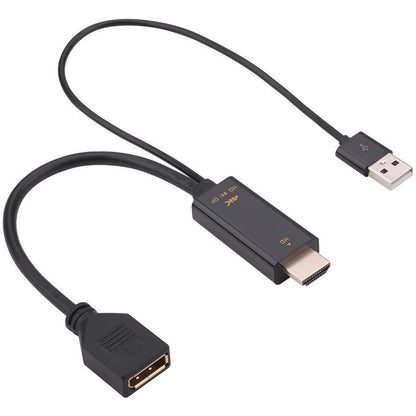 Hdmi Zu Displayport Adapter mit Usb-Stromversorgung Brehn