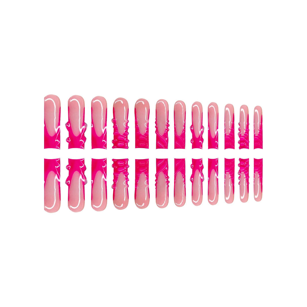 Kreatives Skulptiertes Nagelkunstdesign Brehn