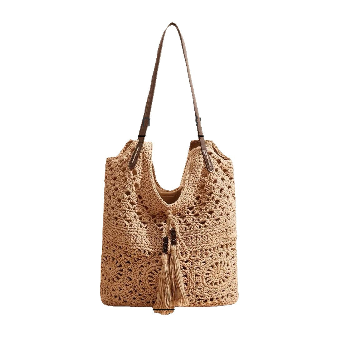 Handgefertigte Makramee Strandtasche Brehn