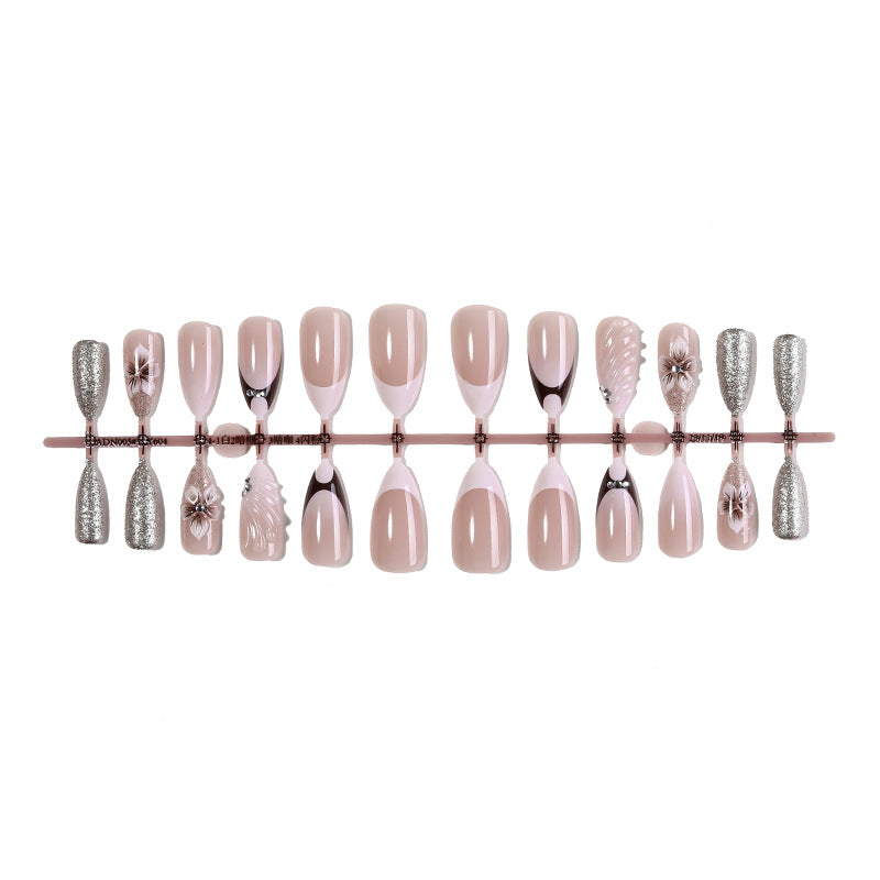 Luxuriöses Press-On Nagelkunstset Brehn