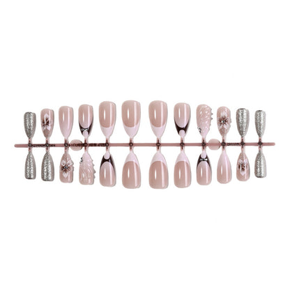 Luxuriöses Press-On Nagelkunstset Brehn