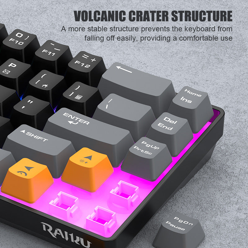 Kompakte drahtlose mechanische Tastatur Brehn