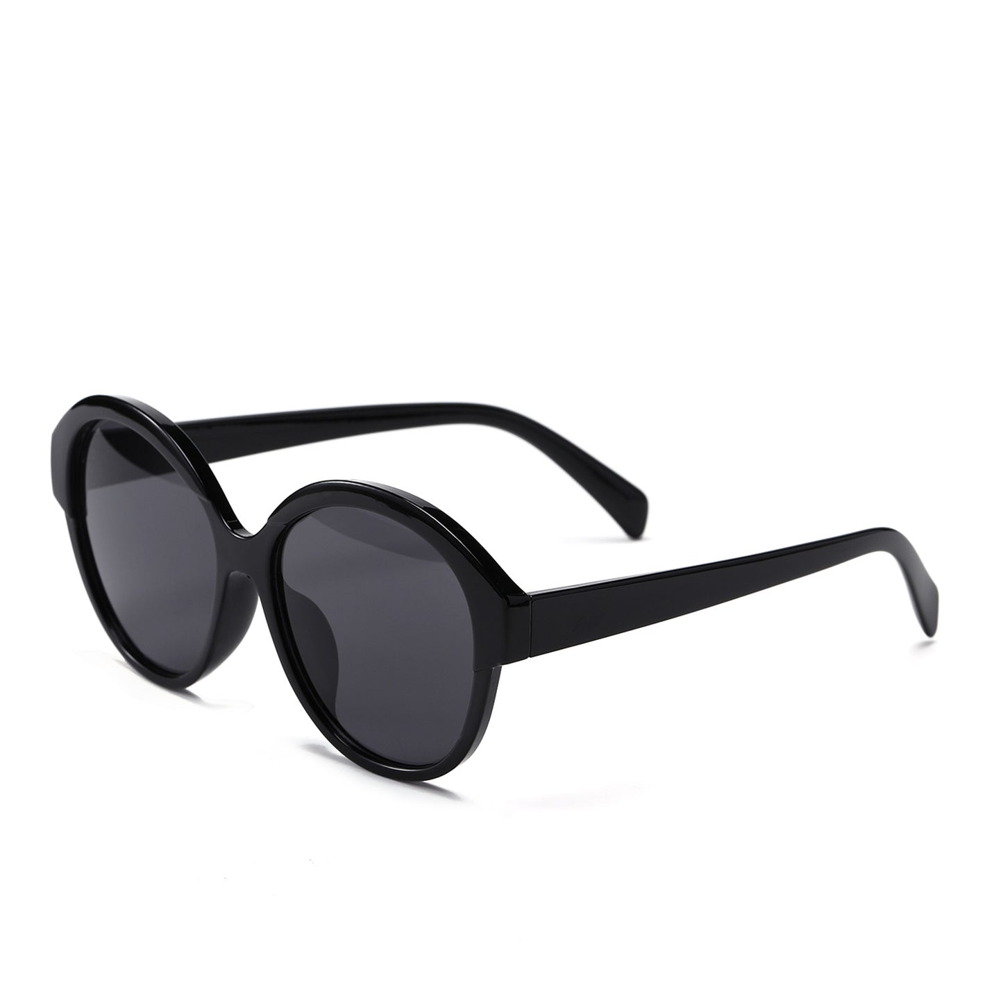 Damen runde modische Sonnenbrille mit auffälligem Leopardenmuster Brehn