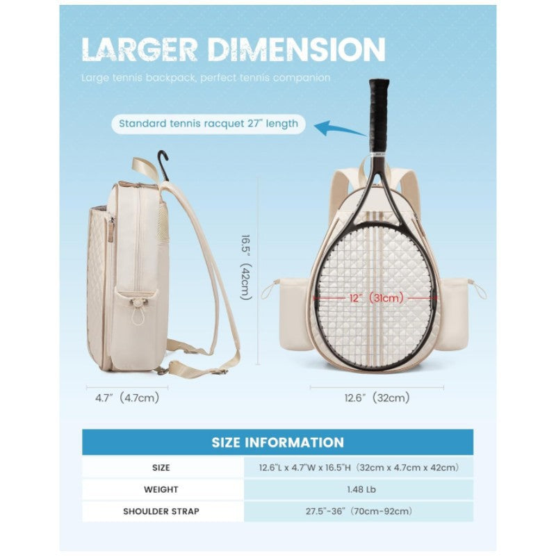 Gepolsterter Tennis-Rucksack Brehn