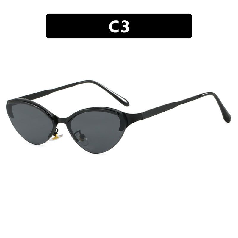 Damen Cat-Eye Sonnenbrille mit elegantem Gestell und UV-Schutz Brehn
