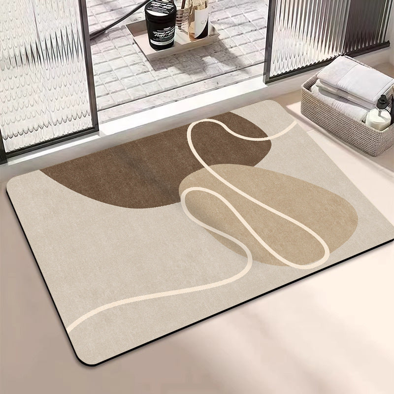 Stylish Modern Badezimmermatte Brehn