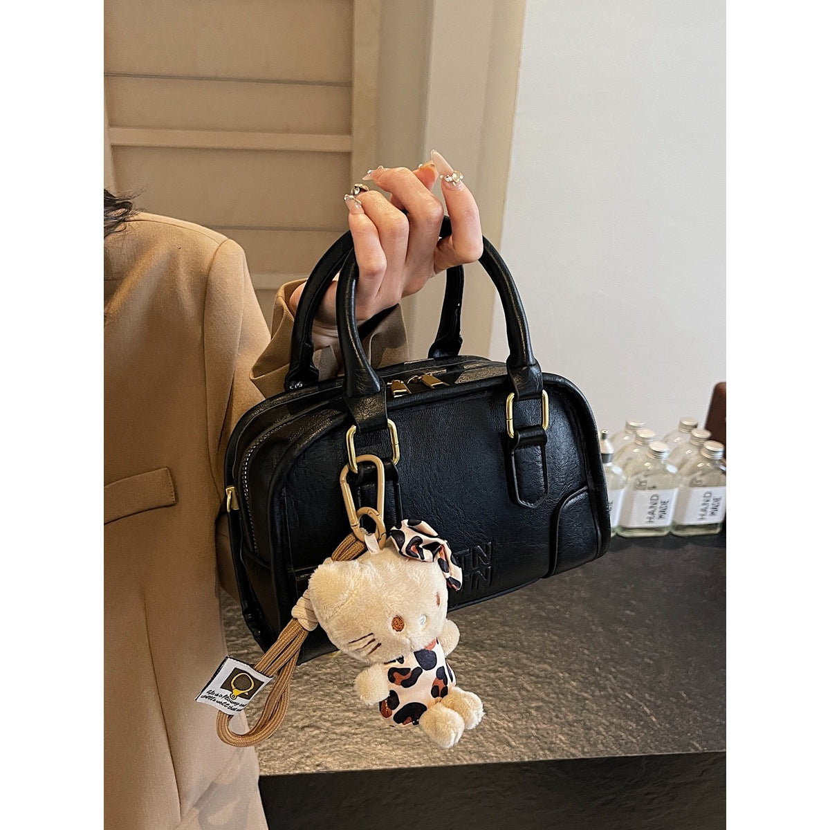 Stylische Mini Handheld Satchel Brehn