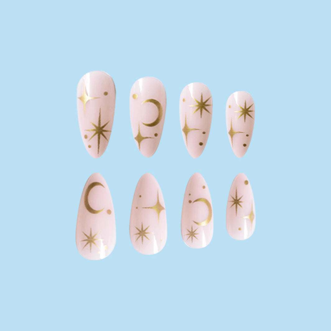 Celestial Design Press-On Nagelkunst Brehn