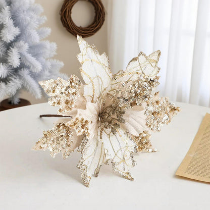 Glamouröse Weihnachtsblüten-Dekoration Brehn