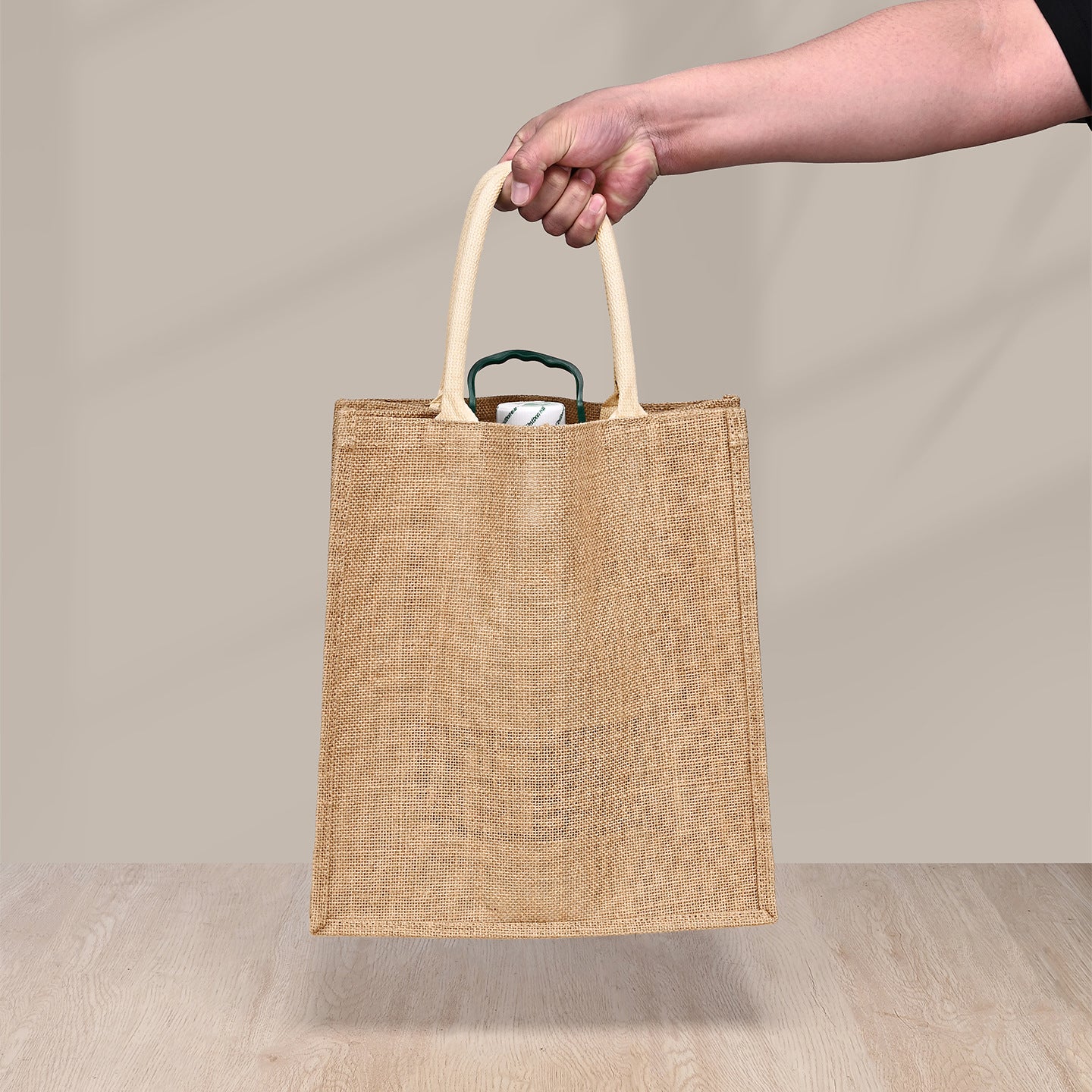 Umweltfreundliche Jute-Tragetasche Brehn