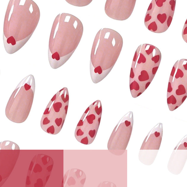 Herz-Muster Nail Art Verbesserungen Brehn