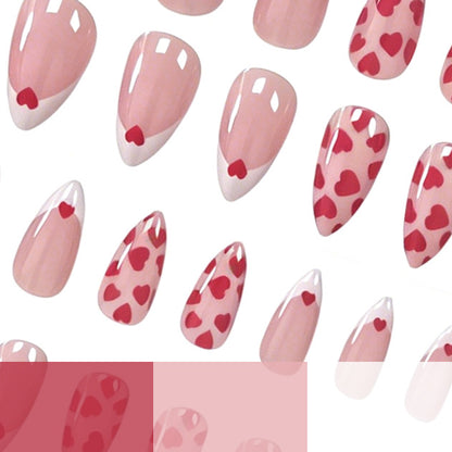 Herz-Muster Nail Art Verbesserungen Brehn