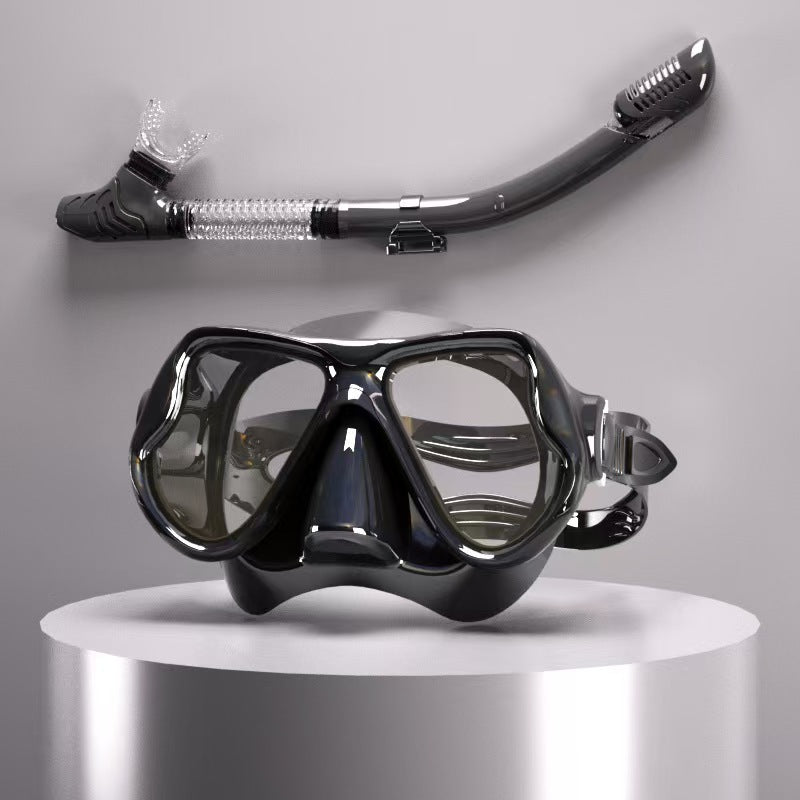 Tauchmaske mit Ergonomischem Design und Einem Flexiblen Schnorchel Brehn