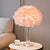 Feder Akzent Tischlampe