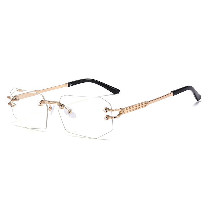 Damen modische Sonnenbrille mit elegantem achteckigem Rahmen Brehn